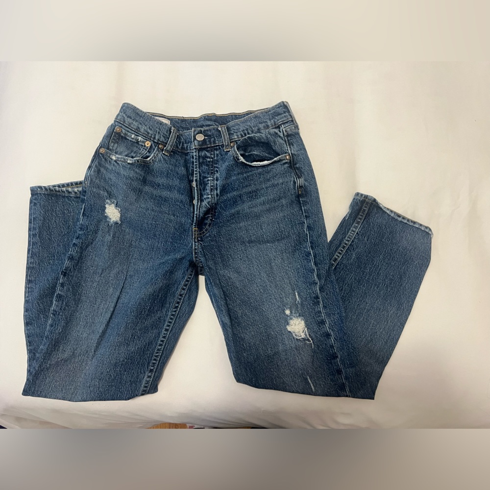 Barely Worn Gap Cheeky Straight High Rise Jeans